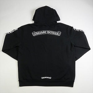 CHROME HEARTS クロム・ハーツ SCROLL FULL ZIP HOODIE BLACK ジップパーカー 黒 Size 【XXL】 【新古品・未使用品】 20806747