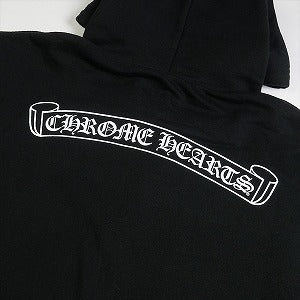 CHROME HEARTS クロム・ハーツ SCROLL FULL ZIP HOODIE BLACK ジップパーカー 黒 Size 【XXL】 【新古品・未使用品】 20806747