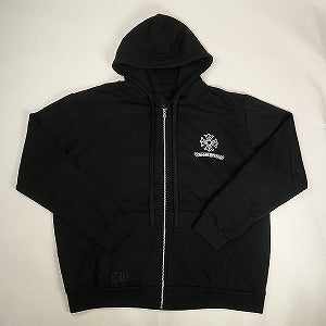 CHROME HEARTS クロム・ハーツ MALIBU EXCLUSIVE CH ARCH USA  DAGGER EYE CHART ZIP HOODIE BLACK  ジップパーカー 黒 Size 【XL】 【中古品-ほぼ新品】 20806751