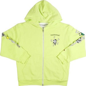 CHROME HEARTS クロム・ハーツ MATTY BOY PPO CHAIN GAME ZIP HOODIE GRN ジップパーカー ライムグリーン Size 【L】 【新古品・未使用品】 20806755