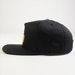 CHROME HEARTS クロム・ハーツ HAT 5 PNL CAP BSBL BLACK/YELLOW ベースボールキャップ 黒黄 Size 【フリー】 【新古品・未使用品】 20806756