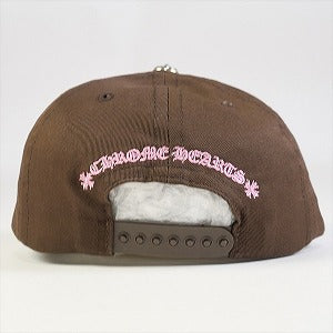 CHROME HEARTS クロム・ハーツ HAT 5 PNL CAP BSBL BROWN ベースボールキャップ 茶 Size 【フリー】 【新古品・未使用品】 20806758