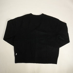 STUSSY ステューシー Brushed Cardigan Black カーディガン 黒 Size 【XL】 【新古品・未使用品】 20806767