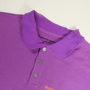 CHROME HEARTS クロム・ハーツ MATTY BOY PPO I WANT MORE NOT LESS LS POLO PURPLE 長袖ポロシャツ 紫 Size 【L】 【新古品・未使用品】 20806769