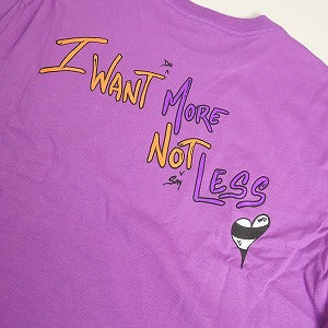 CHROME HEARTS クロム・ハーツ MATTY BOY PPO I WANT MORE NOT LESS LS T-SHIRT PURPLE ロンT 紫 Size 【XXL】 【新古品・未使用品】 20806771