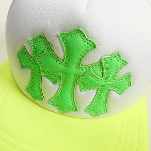 CHROME HEARTS クロム・ハーツ TRUCKER CAP NEW 3 CEM CRS NEON GREEN キャップ ライムグリーン Size 【フリー】 【新古品・未使用品】 20806772