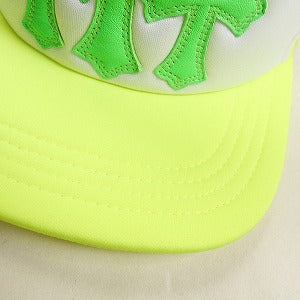 CHROME HEARTS クロム・ハーツ TRUCKER CAP NEW 3 CEM CRS NEON GREEN キャップ ライムグリーン Size 【フリー】 【新古品・未使用品】 20806772