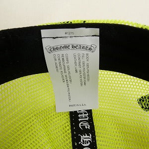 CHROME HEARTS クロム・ハーツ TRUCKER CAP NEW 3 CEM CRS NEON GREEN キャップ ライムグリーン Size 【フリー】 【新古品・未使用品】 20806772