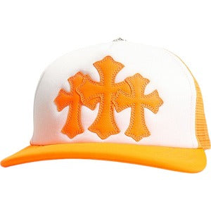 CHROME HEARTS クロム・ハーツ TRUCKER CAP NEW 3 CEM CRS ORANGE キャップ オレンジ Size 【フリー】 【新古品・未使用品】 20806773