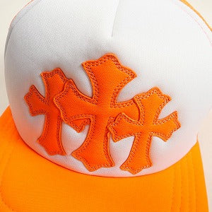 CHROME HEARTS クロム・ハーツ TRUCKER CAP NEW 3 CEM CRS ORANGE キャップ オレンジ Size 【フリー】 【新古品・未使用品】 20806773