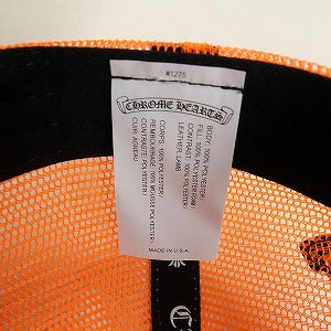 CHROME HEARTS クロム・ハーツ TRUCKER CAP NEW 3 CEM CRS ORANGE キャップ オレンジ Size 【フリー】 【新古品・未使用品】 20806773