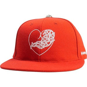 CHROME HEARTS クロム・ハーツ VINY HEART EMBLEM BASE BALL HAT RED キャップ 赤 Size 【7　1/2(L)】 【新古品・未使用品】 20806776