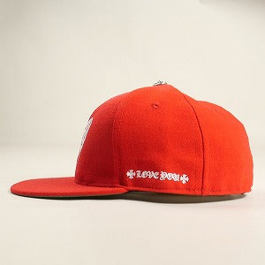 CHROME HEARTS クロム・ハーツ VINY HEART EMBLEM BASE BALL HAT RED キャップ 赤 Size 【7　1/2(L)】 【新古品・未使用品】 20806776