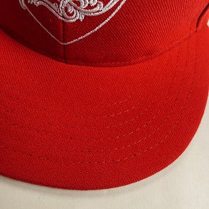 CHROME HEARTS クロム・ハーツ VINY HEART EMBLEM BASE BALL HAT RED キャップ 赤 Size 【7　1/2(L)】 【新古品・未使用品】 20806776