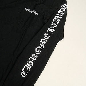 CHROME HEARTS クロム・ハーツ SCROLL L/S T-SHIRT BLACK/WHITE ロンT 黒 Size 【L】 【新古品・未使用品】 20806818