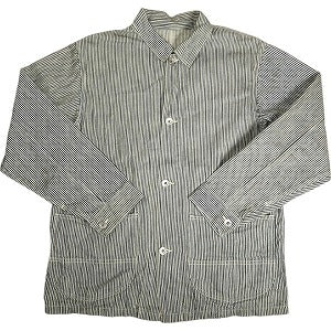 At Last ＆ Co アットラスト/BUTCHER PRODUCTS ブッチャープロダクツ LOT615H COVERALL HICKORY カバーオールジャケット 紺 Size 【40】 【中古品-良い】 20806828