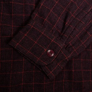 At Last ＆ Co アットラスト/BUTCHER PRODUCTS ブッチャープロダクツ WOOL SHIRT BURGUNDY 長袖シャツ バーガンディー Size 【16】 【中古品-良い】 20806831