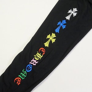 CHROME HEARTS クロム・ハーツ Multi Color Cross Cemetery L/S Tee BLACK ロンT 黒 Size 【L】 【新古品・未使用品】 20806853