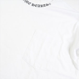 CHROME HEARTS クロム・ハーツ NECK LOGO LS POCKET TEE WHITE ロンT 白 Size 【XL】 【新古品・未使用品】 20806854