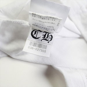 CHROME HEARTS クロム・ハーツ NECK LOGO LS POCKET TEE WHITE ロンT 白 Size 【XL】 【新古品・未使用品】 20806854