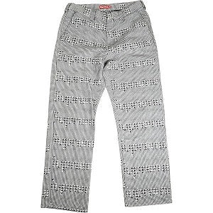 SUPREME シュプリーム 20AW Work Pant Black Houndstooth ワークパンツ 黒 Size 【32】 【中古品-良い】 20806924