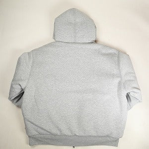 SUPREME シュプリーム ×The North Face 24AW Down Zip Up Hooded Sweatshirt Heather Grey ダウンジップパーカー 灰 Size 【L】 【新古品・未使用品】 20806928