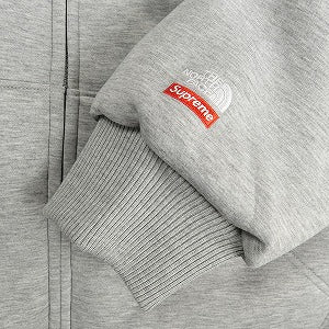 SUPREME シュプリーム ×The North Face 24AW Down Zip Up Hooded Sweatshirt Heather Grey ダウンジップパーカー 灰 Size 【L】 【新古品・未使用品】 20806928