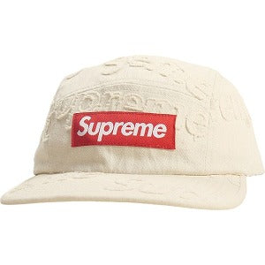 SUPREME シュプリーム 24AW Lasered Denim Camp Cap White キャンプキャップ 白 Size 【フリー】 【新古品・未使用品】 20806940