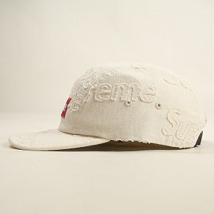 SUPREME シュプリーム 24AW Lasered Denim Camp Cap White キャンプキャップ 白 Size 【フリー】 【新古品・未使用品】 20806940