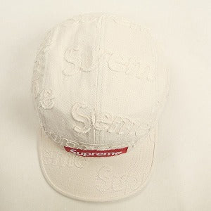 SUPREME シュプリーム 24AW Lasered Denim Camp Cap White キャンプキャップ 白 Size 【フリー】 【新古品・未使用品】 20806940