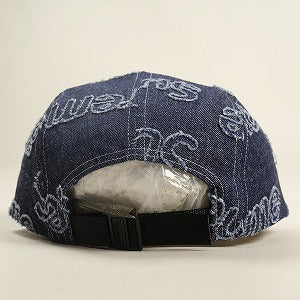 SUPREME シュプリーム 24AW Lasered Denim Camp Cap Navy キャンプキャップ 紺 Size 【フリー】 【新古品・未使用品】 20806941