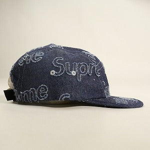 SUPREME シュプリーム 24AW Lasered Denim Camp Cap Navy キャンプキャップ 紺 Size 【フリー】 【新古品・未使用品】 20806941