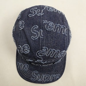 SUPREME シュプリーム 24AW Lasered Denim Camp Cap Navy キャンプキャップ 紺 Size 【フリー】 【新古品・未使用品】 20806941