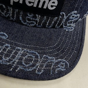 SUPREME シュプリーム 24AW Lasered Denim Camp Cap Navy キャンプキャップ 紺 Size 【フリー】 【新古品・未使用品】 20806941