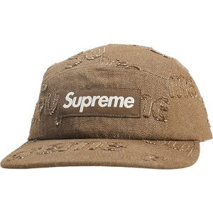 SUPREME シュプリーム 24AW Lasered Denim Camp Cap Brown キャンプキャップ 茶 Size 【フリー】 【新古品・未使用品】 20806942