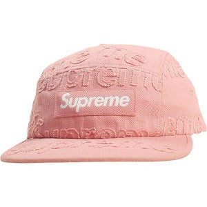 SUPREME シュプリーム 24AW Lasered Denim Camp Cap Pink キャンプキャップ ピンク Size 【フリー】 【新古品・未使用品】 20806943