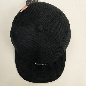 SUPREME シュプリーム ×Polartec 24AW Waffle Small Box 6-Panel Black キャップ 黒 Size 【フリー】 【新古品・未使用品】 20806945