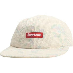 SUPREME シュプリーム ×Polartec 24AW Waffle Small Box 6-Panel Floral キャップ 白 Size 【フリー】 【新古品・未使用品】 20806946