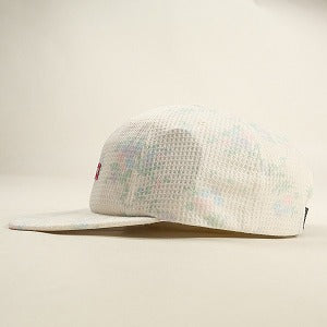 SUPREME シュプリーム ×Polartec 24AW Waffle Small Box 6-Panel Floral キャップ 白 Size 【フリー】 【新古品・未使用品】 20806946