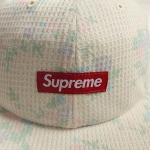 SUPREME シュプリーム ×Polartec 24AW Waffle Small Box 6-Panel Floral キャップ 白 Size 【フリー】 【新古品・未使用品】 20806946