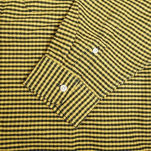 SUPREME シュプリーム 24AW Loose Fit Flannel Oxford Shirt Yellow Plaid 長袖シャツ 黄 Size 【L】 【新古品・未使用品】 20806952