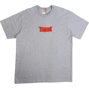 SUPREME シュプリーム ×Ralph Steadman 22SS Box Logo Tee Heather Grey Tシャツ 灰 Size 【L】 【新古品・未使用品】 20806954