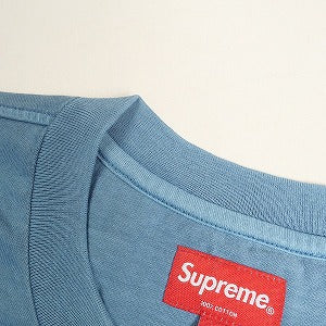 SUPREME シュプリーム 20SS Overdyed Pocket Tee Dark Blue Tシャツ 水色 Size 【L】 【新古品・未使用品】 20806961