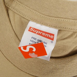 SUPREME シュプリーム 24SS Crew 96 Tee Khaki Tシャツ ベージュ Size 【L】 【新古品・未使用品】 20806972