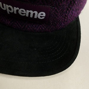 SUPREME シュプリーム ×Harris Tweed 16AW Featherweight Wool Camp Cap ウールキャンプキャップ バーガンディー Size 【フリー】 【新古品・未使用品】 20806974