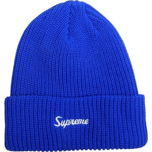 SUPREME シュプリーム Loose Gauge Beanie Blue ビーニー 青 Size 【フリー】 【新古品・未使用品】 20806977