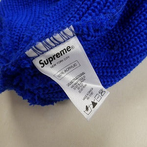 SUPREME シュプリーム Loose Gauge Beanie Blue ビーニー 青 Size 【フリー】 【新古品・未使用品】 20806977