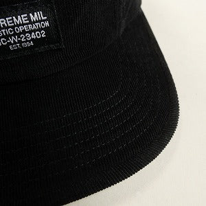 SUPREME シュプリーム 24AW Corduroy Pocket Camp Cap Black キャンプキャップ 黒 Size 【フリー】 【新古品・未使用品】 20806984