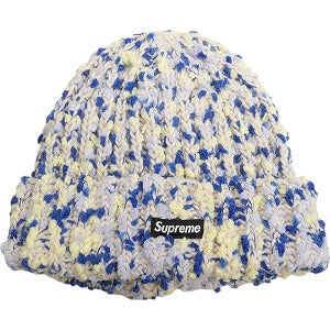 SUPREME シュプリーム 23AW Chenille Beanie Lavender ビーニー 白青 Size 【フリー】 【中古品-非常に良い】 20807032