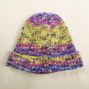 SUPREME シュプリーム 22AW Space Dye Beanie Purple ビーニー 紫 Size 【フリー】 【中古品-良い】 20807033